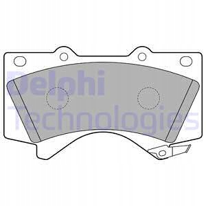 фото №2, Тормозные колодки тормозные перед toyota land cruiser prado