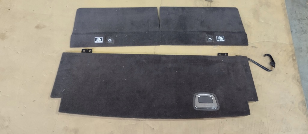 фото №1, Підлога обшивка багажника mercedes gls x166 коричневий комплект