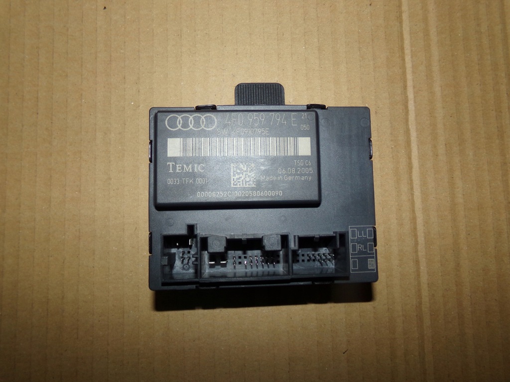 фото №1, Модуль двері правий задня 4f0959794e audi a6 c6