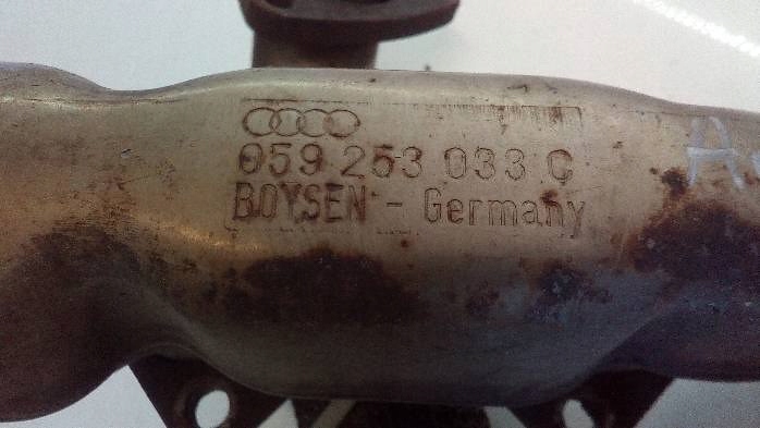 фото №7, Коллектор выхлоп audi a6 c5 2,5 tdi 059253033c