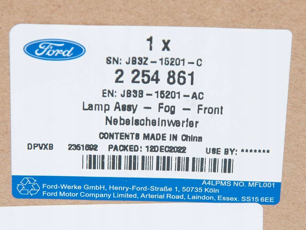 фото №4, Противотуманная фара передний ranger 19- 22- bronco 21- led