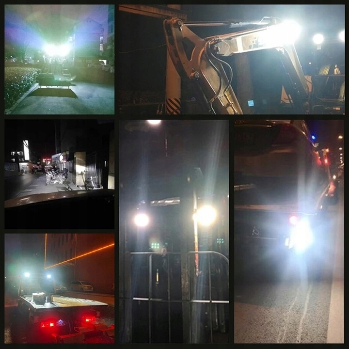 фото №7, Панель led лампа робоча протитуманна фара 420w 12-24v cre 2x