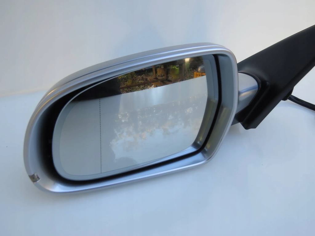 фото №13, Дзеркало зовнішнє ліва 12 pin 10+2 europa асистент хром audi a4 s4 b8