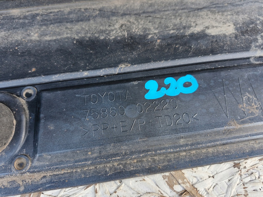 фото №5, Toyota corolla e21 kombi молдинг поріг ліва 75860-02220