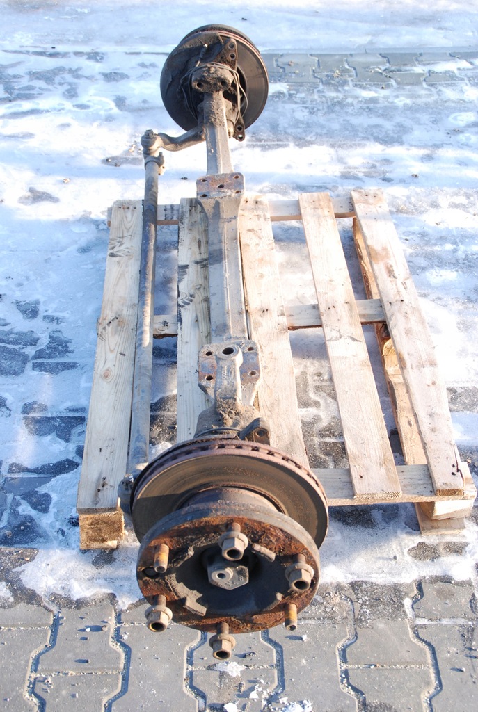 фото №4, Iveco eurocargo iii 08-15 балка oś перед 17,5