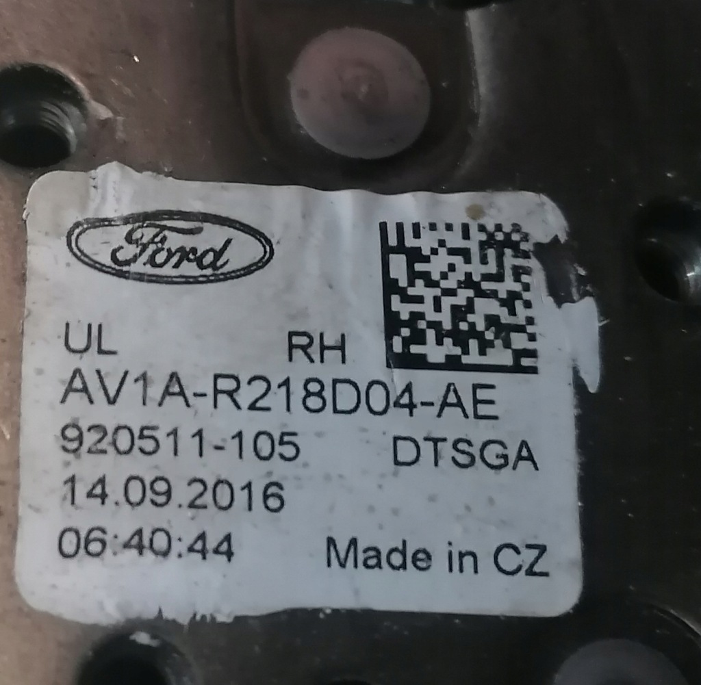 фото №2, Ford b-max 16r замок дверь передних av1a-r218d04-ae