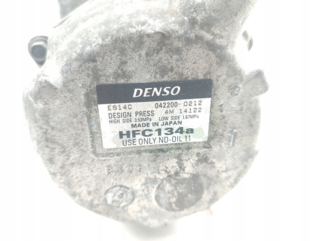 фото №7, Компресор кондиціонера toyota prius iii 1.8 042200-0212