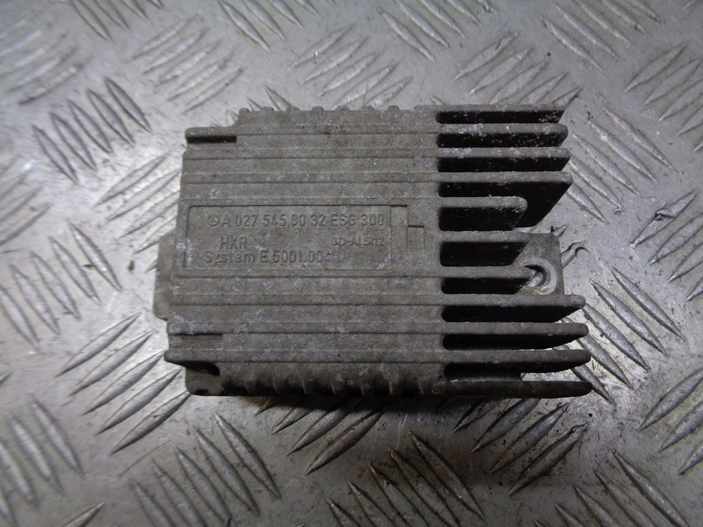 фото №1, Блок управления модуль вентиляторов mercedes w168