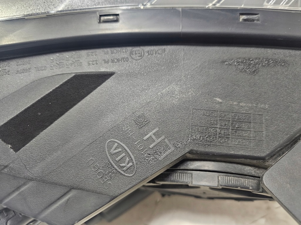 фото №12, Лампа ліва перед передня kia rio 4 iv 17- лінза led