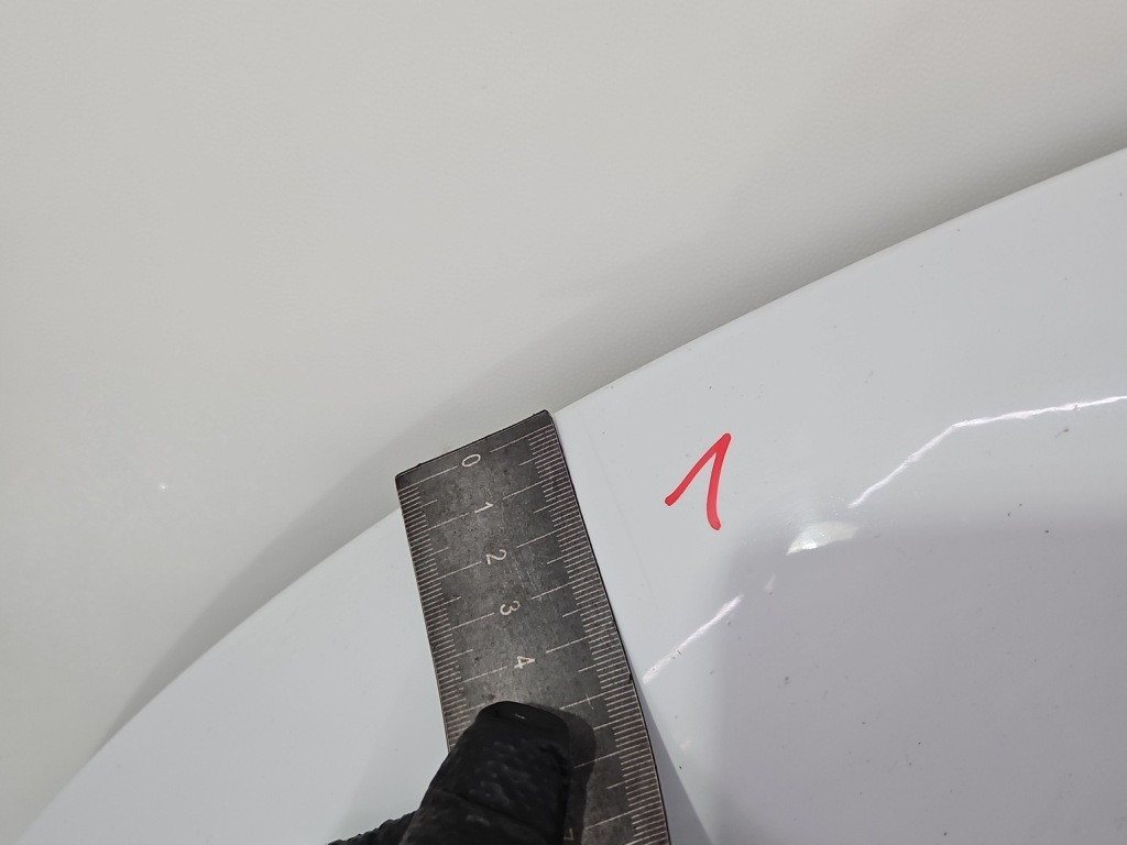 фото №3, Капот передняя renault talisman 15-20 белый ov369