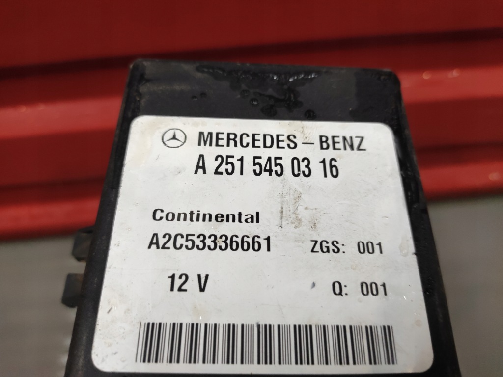 фото №5, Mercedes w251 w164 ml блок управления модуль подвеска airmatic оригинал