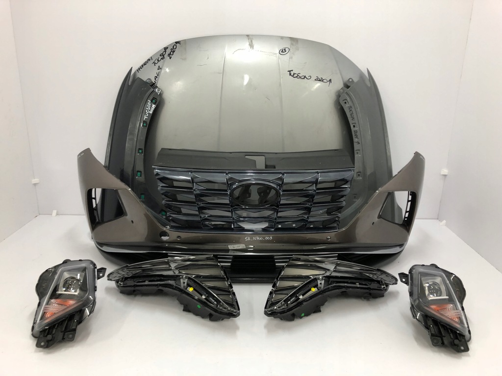 фото №1, Hyundai tucson 4 iv 20- капот бампер лампы