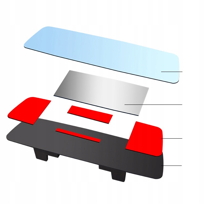 фото №2, Універсальні дзеркало заднього виду внутрішнє