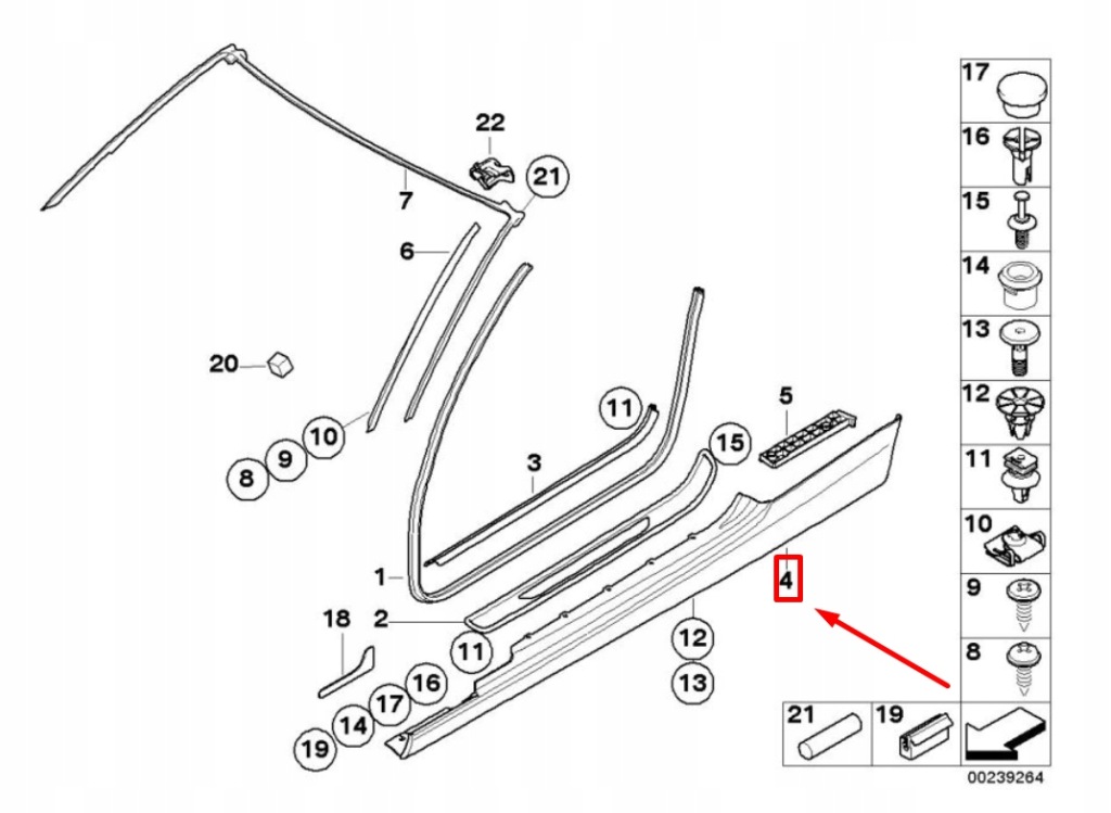 фото №12, Bmw 3 cabrio e93 правий сторона поріг 7173920 51777173920