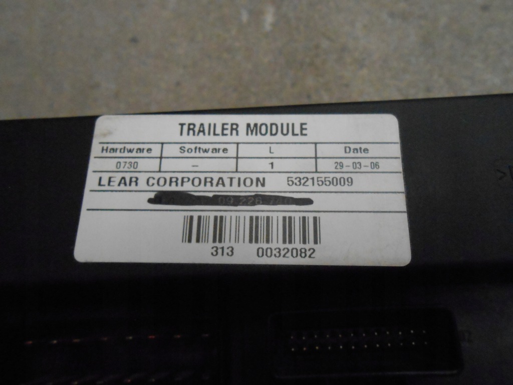 фото №14, Opel vectra c hak буксировочный westfalia 7pin комплект модуль коробка bsi