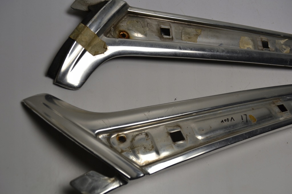 фото №6, Mercedes w116 захист стійок a передніх накладки