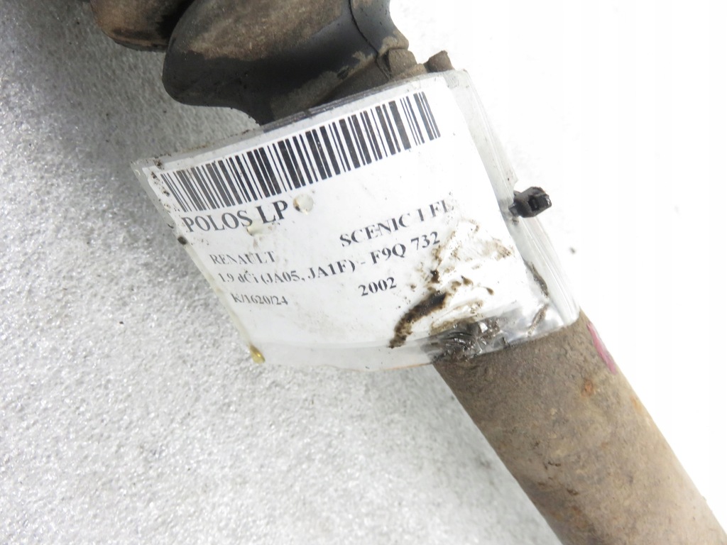 фото №2, Приводной вал левая передняя renault scenic 1.9 dci