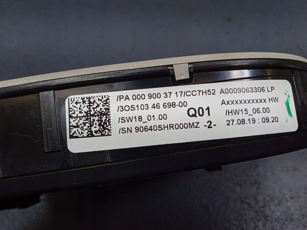 фото №7, Mercedes glc w253 лампа потолочный a0009003717