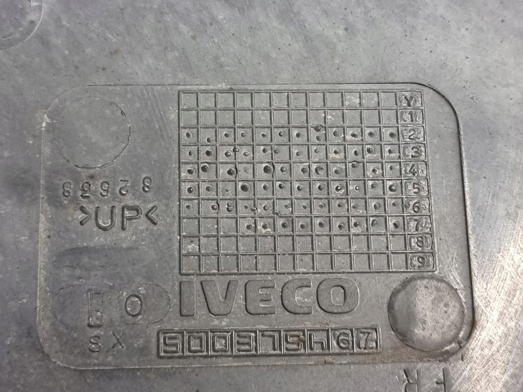 фото №12, Подножка подножка левая оригинальный номер 500375h67 iveco stralis 450 e5 07r