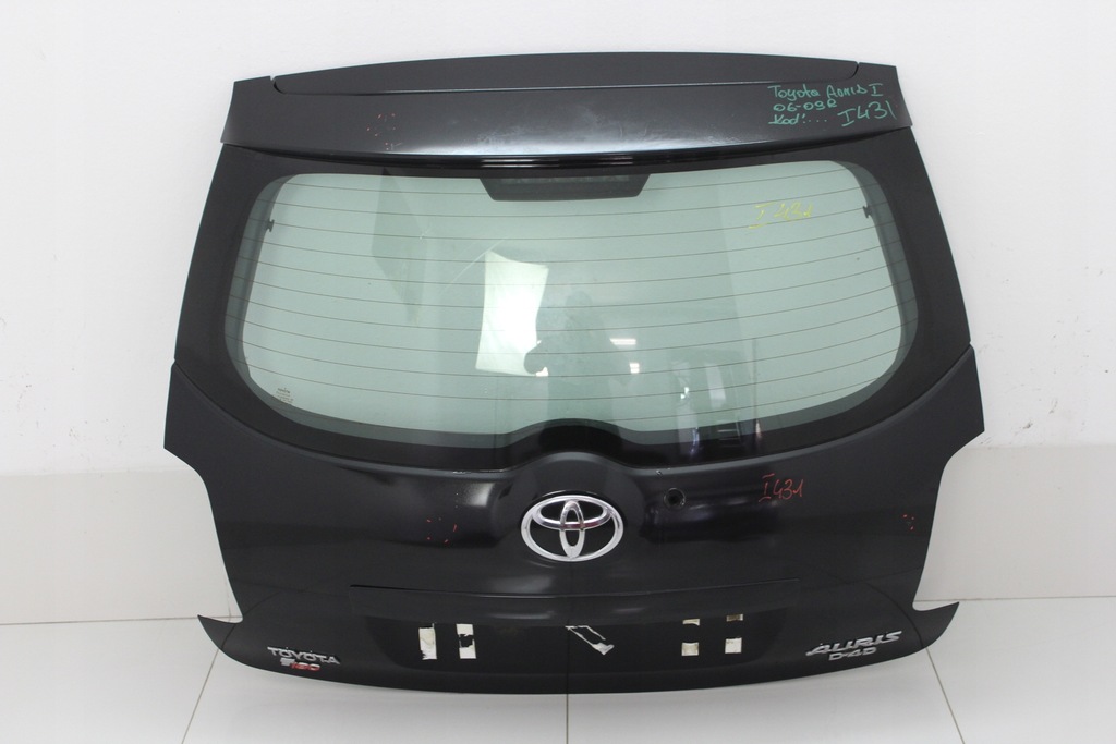 фото №1, Крышка багажника багажника задняя toyota auris i 06-09r