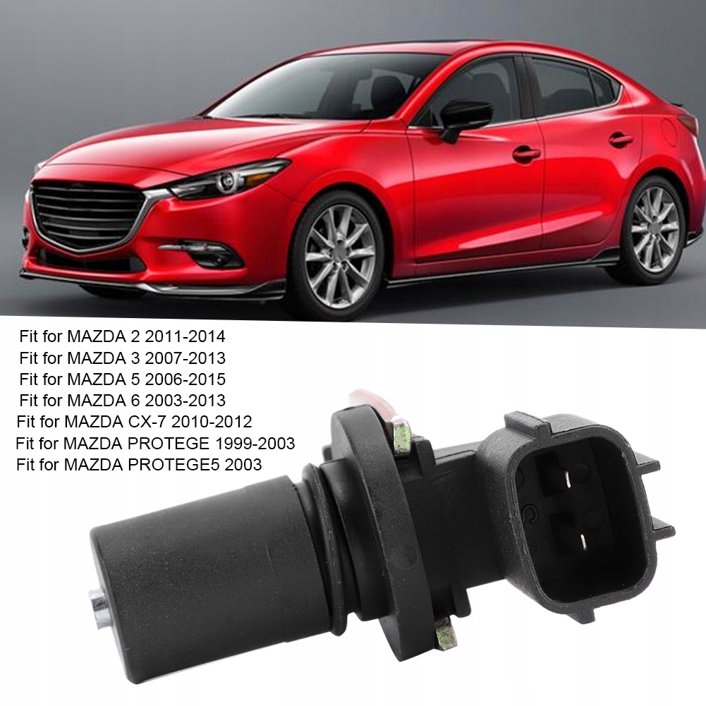 фото №7, Датчик положение вала коленчатого автомобиля fn01-21-550 pasuje do mazda 2 3