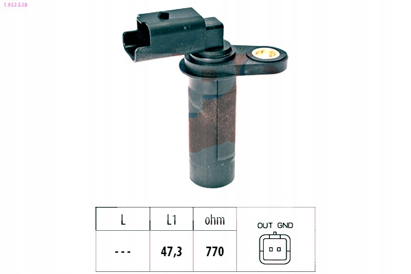 фото №2, Датчик положення вала renault eps