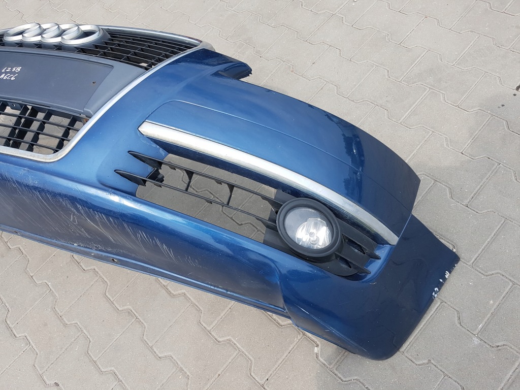 фото №8, Audi a6 c6 04-07r бампер перед решётка радиатора lz5b