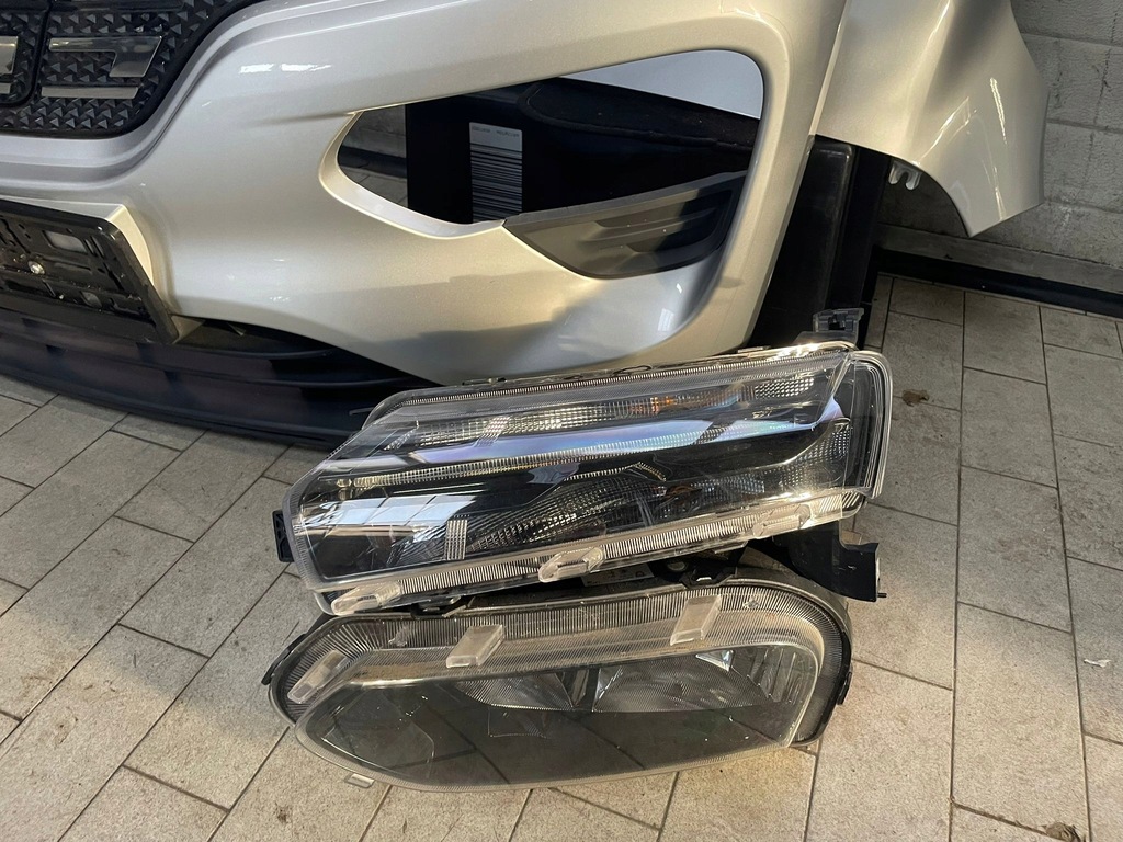 фото №13, Перед бампер лампи капот крила радіатор dacia spring