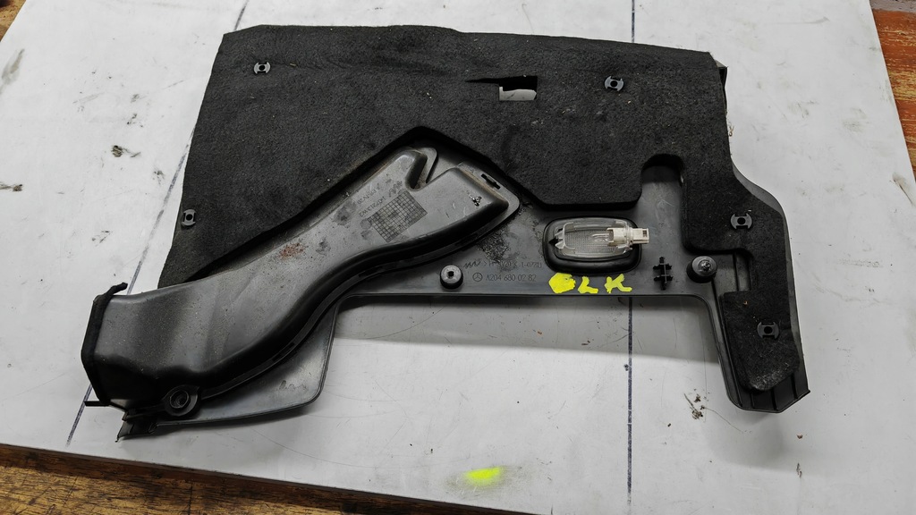 фото №12, Защита панели приборной панели mercedes w204 c klasa glk x204 a2046800282