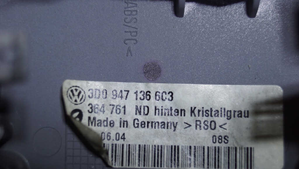 фото №12, Volkswagen оригинальный номер 3d0947136