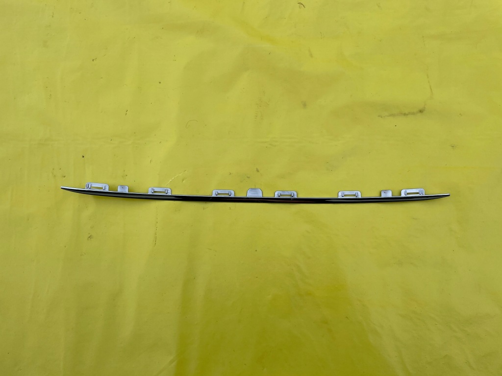 фото №1, Peugeot 308 t9 молдинг хром решетка бампера перед