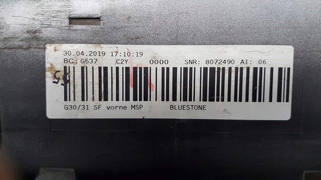 фото №12, Бампер передний bmw seria 5 g30 g31 m-pakiet bluestone