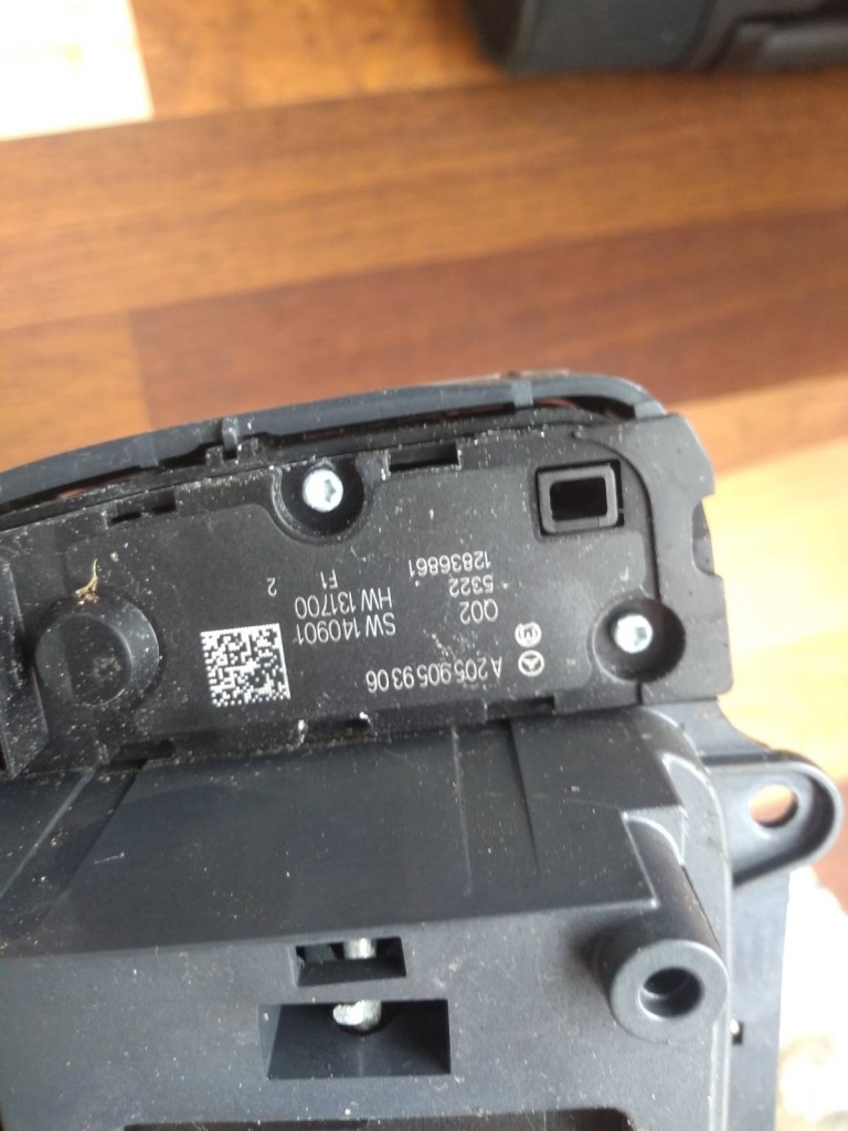 фото №4, Mercedes w205 панель контроллер idrive command