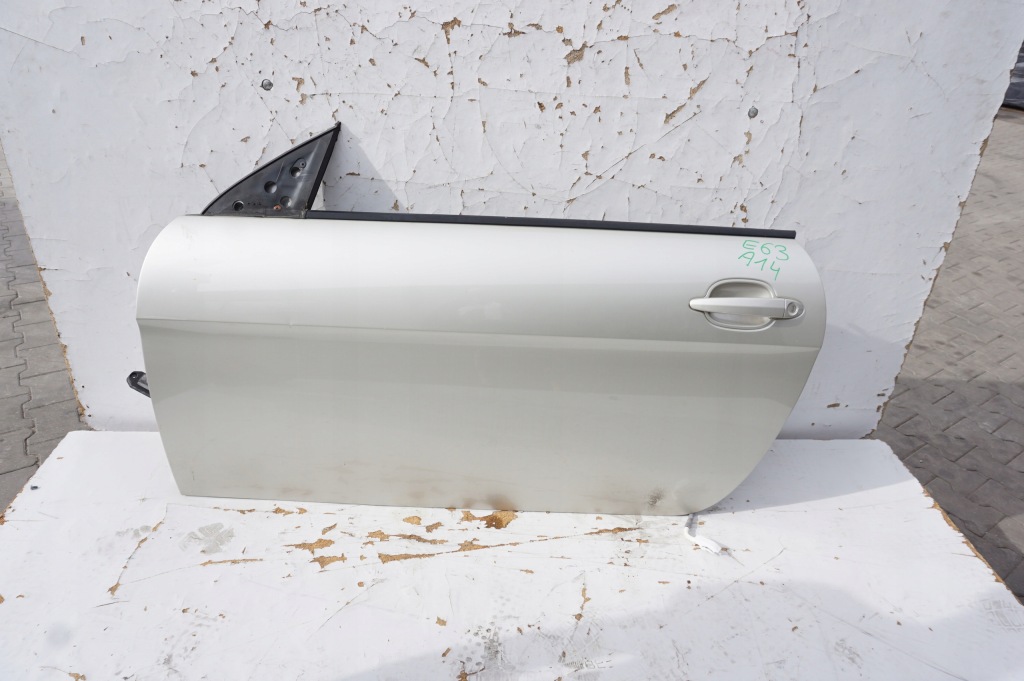 фото №1, Дверь левая bmw 6 e63 e64 a14 mineral silver cabrio