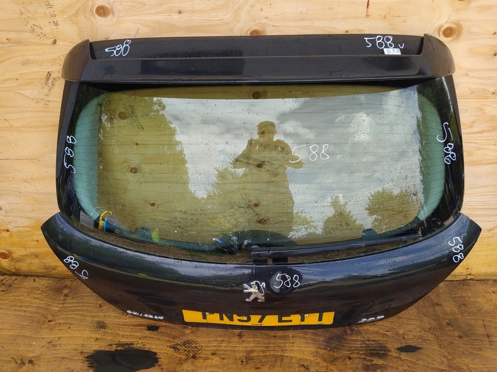 фото №1, Peugeot 207 i hb кришка багажника задня exld