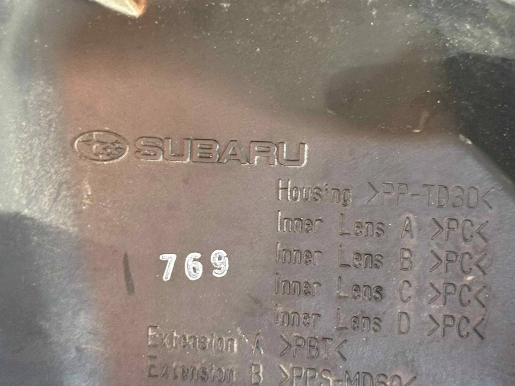 фото №8, Лампа передняя левая subaru legacy outback v 14 - 19 koito 100-60233