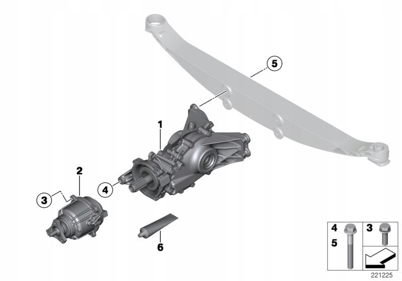 фото №3, Мост задний восстановленный mini countryman r60 r61