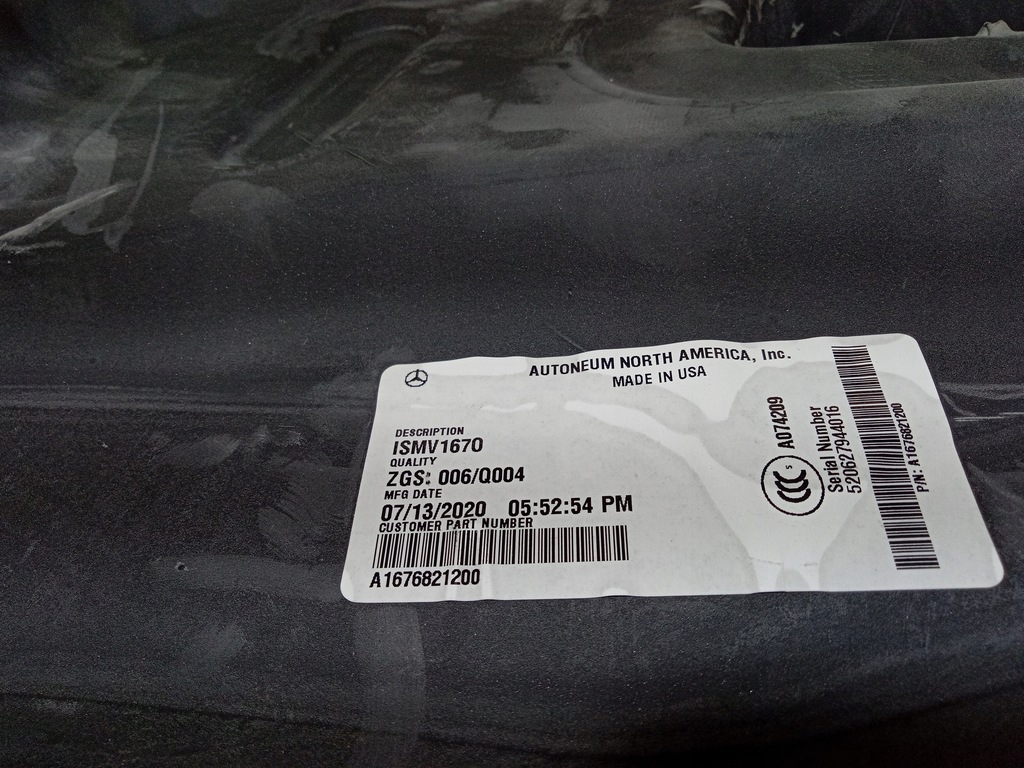 фото №4, Mercedes gls w167 шумоізоляція підкрилок задня праве