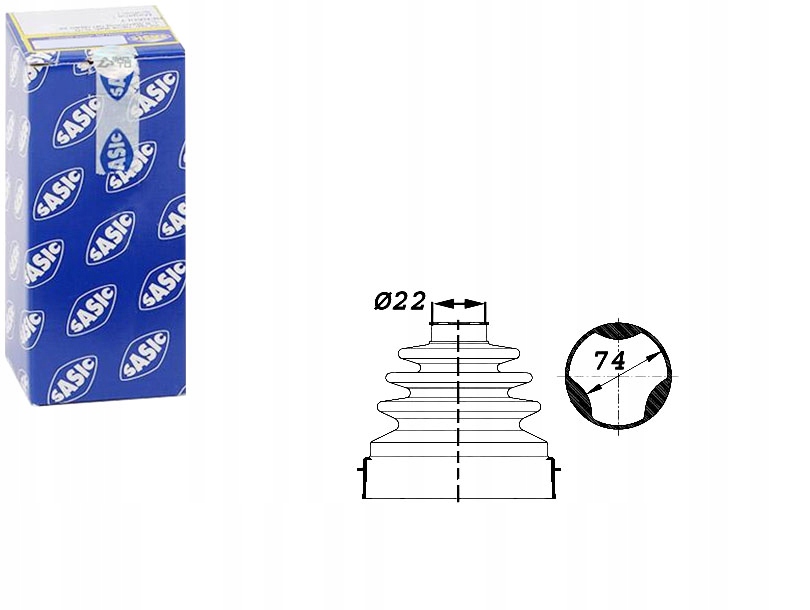 фото №11, Sasic набор защита, приводной вал приводная 1906010