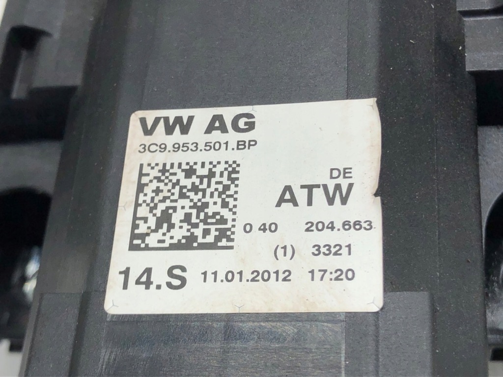 фото №6, Переключатель комбинированный vw passat b7 3c9953502c