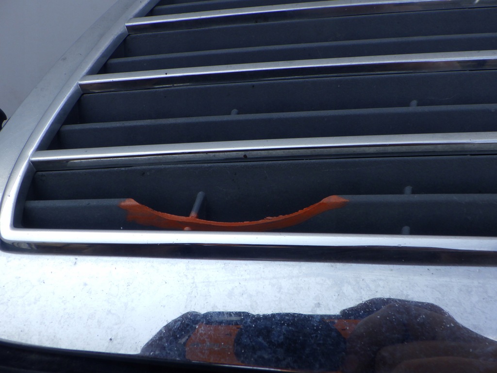 фото №7, Mercedes w211 капот крышка двигателя решётка радиатора