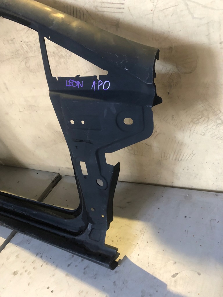фото №4, Seat leon ii 1p0 правый обшивка порог блок двигателя подкрылок bok