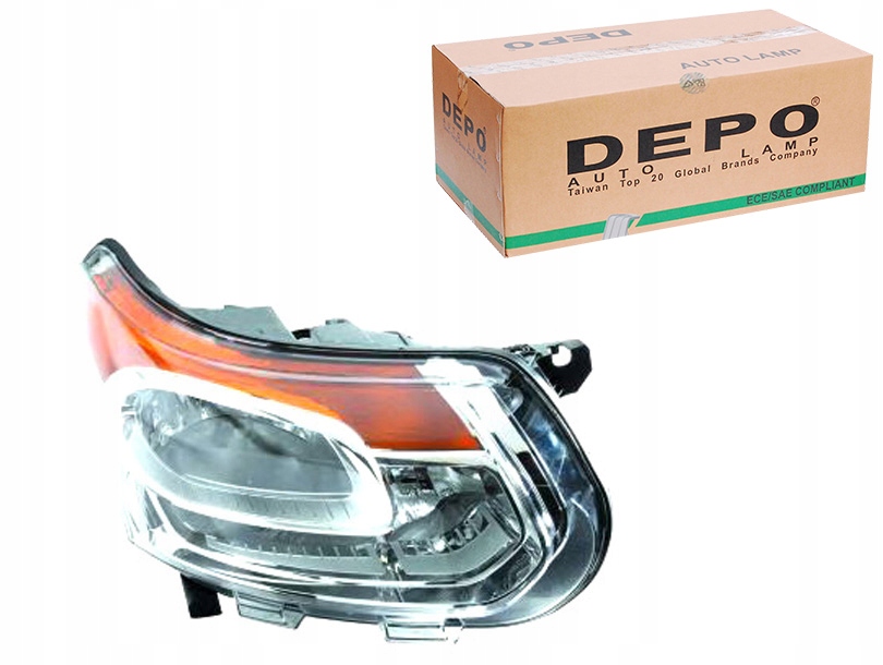 фото №1, Фара citroen c3 picasso 09- pr h7 h1 depo