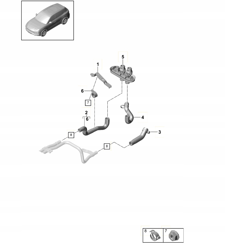 фото №1, Адаптер porsche cayenne pab12129100