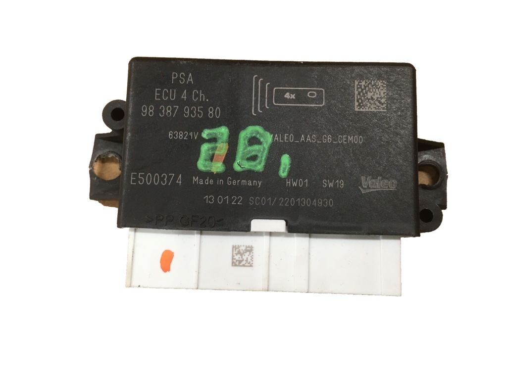 фото №1, Модуль pdc паркування peugeot 2008 ii 9838793580