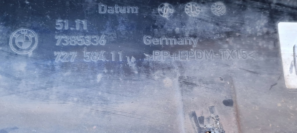 фото №6, Бампер bmw 5 g30 g31 перед передний