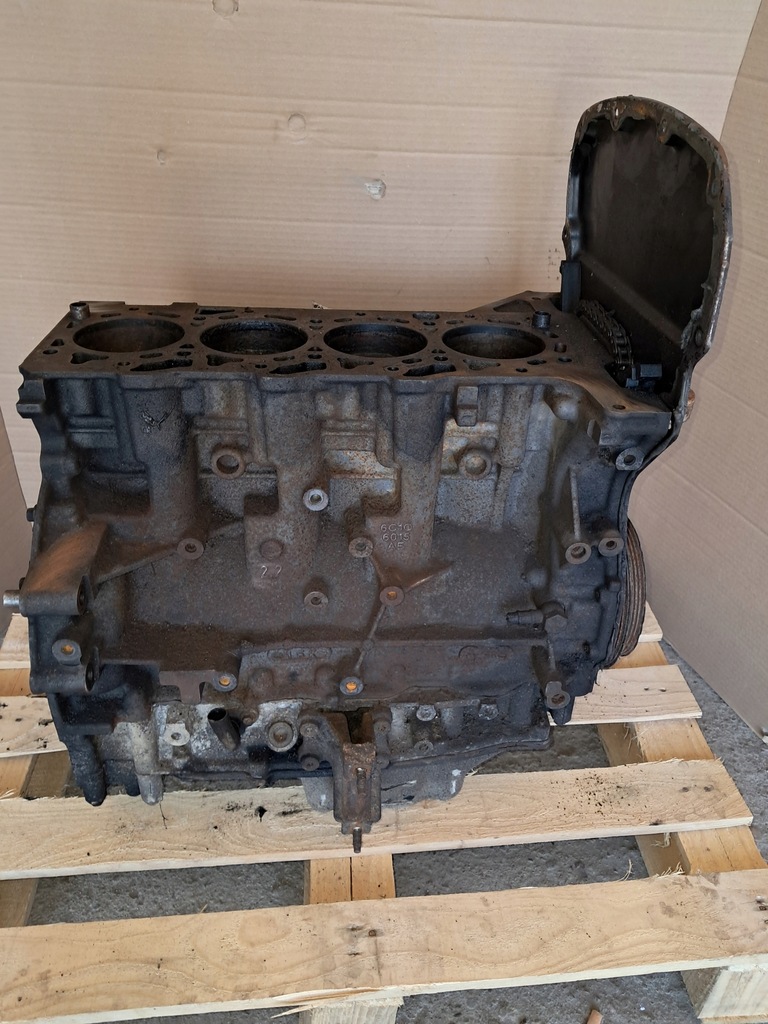 фото №9, Двигатель dół 2.2tdci 4hu puma 110km transit mk7 08 rok блок kompletny wał