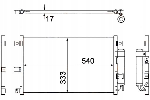 фото №1, Hella конденсатор кондиціонера mazda mx-5 iii 2.0 n