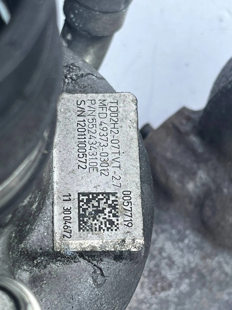 фото №4, Alfa romeo mito punto турбина 0.9 4937303012