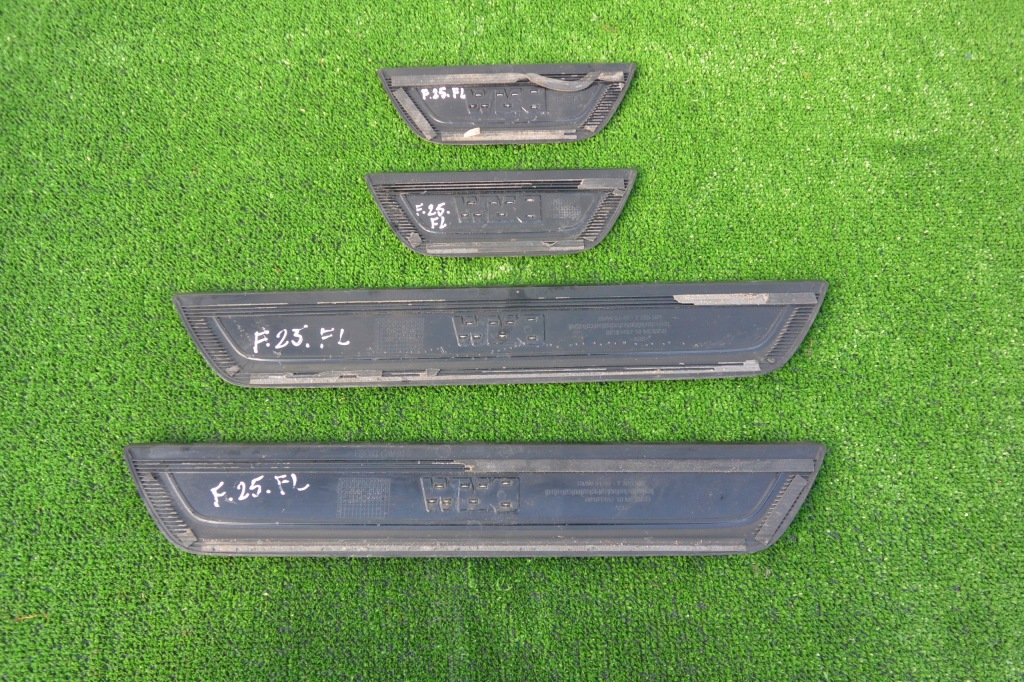 фото №6, Накладка захист поріг kpl bmw x3 f25 x4 f26 lift